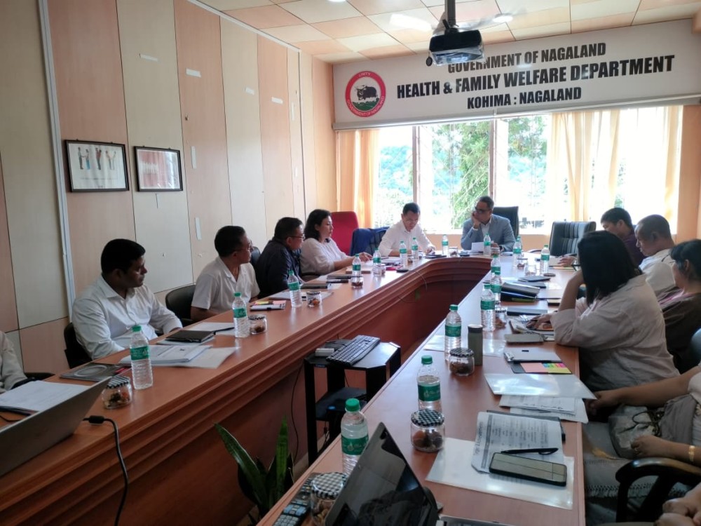 The Executive Committee meeting of NSACS was held on September 3 at the Conference Hall of the Department of Health and Family Welfare, Secretariat, Kohima.